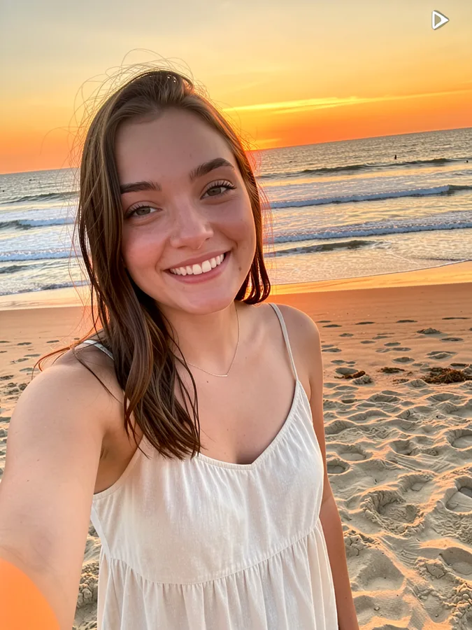 Foto de perfil de ejemplo de Tinder